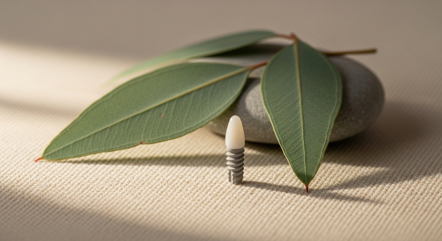 Patient breathing peacefully outdoors — representing the whole-body wellness philosophy at Enlighten Dental